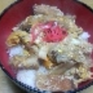 しっかり味が美味しい♪カツ丼